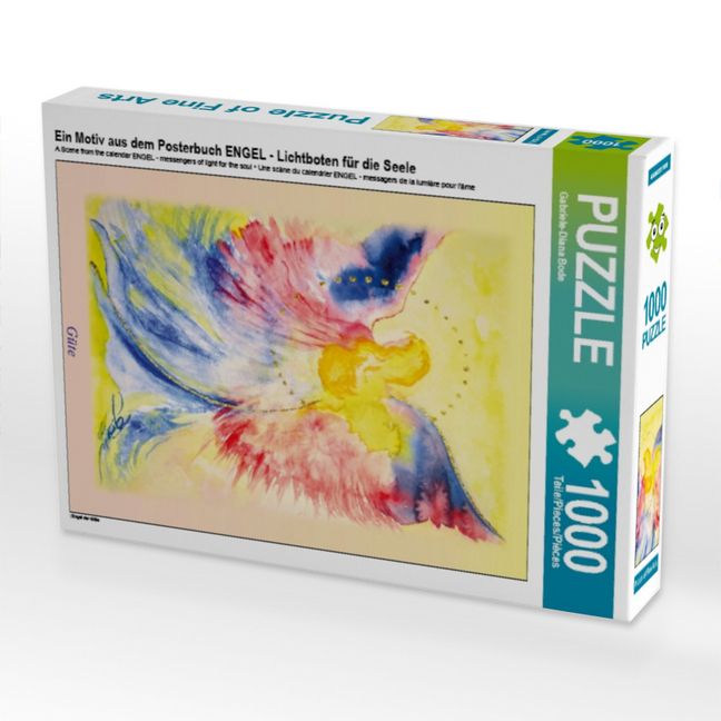 Produktbild: CALVENDO Puzzle Ein Motiv aus dem Posterbuch ENGEL - Lichtboten f&uuml;r die Seele | 1000 Teile Lege-Gr&ouml;&szlig;e 64x48cm Foto-Puzzle f&uuml;r gl&uuml;ckliche Stunden
