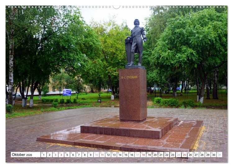 Produktbild: Malerisches Russland - Impressionen aus Joschkar-Ola (hochwertiger Premium Wandkalender 2026 DIN A2 quer), Kunstdruck in Hochglanz