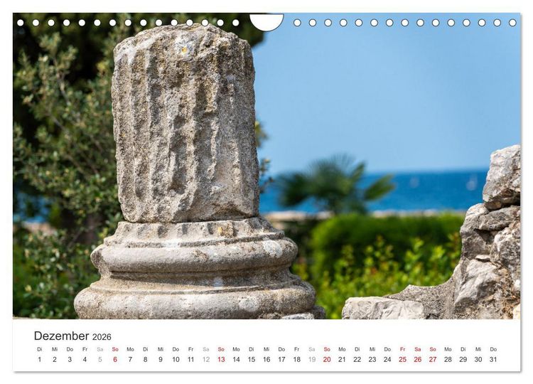 Produktbild: Porec Kalender - Die kroatische Stadt an der Adria (Wandkalender 2026 DIN A4 quer), CALVENDO Monatskalender