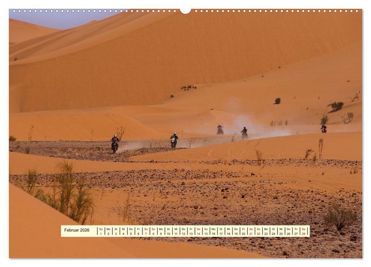 Produktbild: Faszination W&uuml;stenrallye (hochwertiger Premium Wandkalender 2026 DIN A2 quer), Kunstdruck in Hochglanz