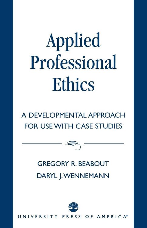 Produktbild: Applied Professional Ethics
