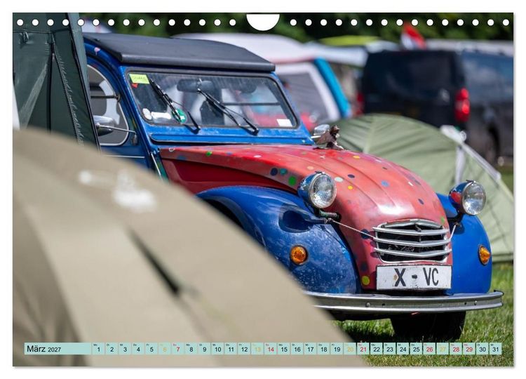 Produktbild: Citro&euml;n 2CV im Detail (Wandkalender 2027 DIN A4 quer), CALVENDO Monatskalender