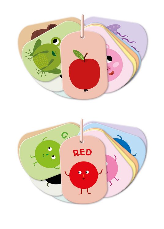 Produktbild: Lernkarten Mit Ring - Farben