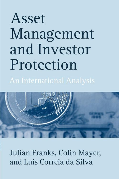 Produktbild: Asset Management and Investor Protection