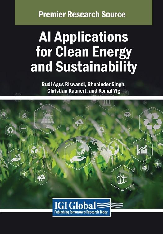 Produktbild: AI Applications for Clean Energy and Sustainability