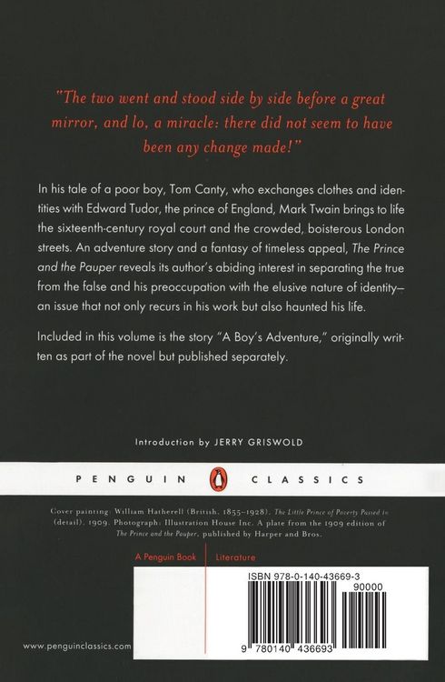 Produktbild: The Prince and the Pauper