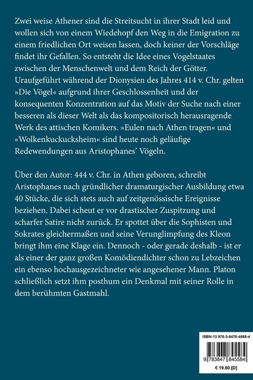 Produktbild: Die V&ouml;gel (Gro&szlig;druck)
