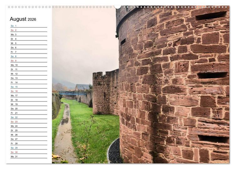 Produktbild: Herrliches Hessen - B&uuml;dingen (hochwertiger Premium Wandkalender 2026 DIN A2 quer), Kunstdruck in Hochglanz