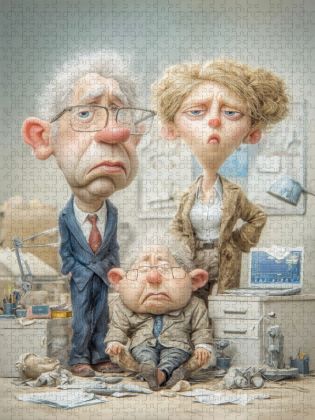 Produktbild: CALVENDO Puzzle Ich wollte nur summieren, jetzt bin ich in Zelle Z999 und hab Angst | 1000 Teile Lege-Gr&ouml;&szlig;e 64x48cm Foto-Puzzle f&uuml;r gl&uuml;ckliche Stunden