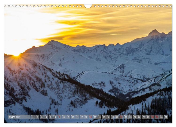 Produktbild: Majest&auml;t Gro&szlig;glockner (Wandkalender 2027 DIN A3 quer), CALVENDO Monatskalender