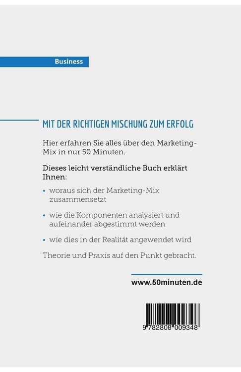Produktbild: Der Marketing-Mix