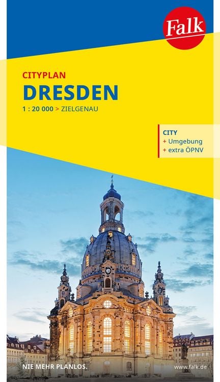 Produktbild: Falk Cityplan Dresden 1:20.000
