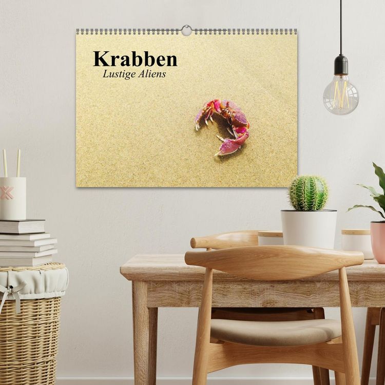 Produktbild: Krabben. Lustige Aliens (Wandkalender 2026 DIN A3 quer), CALVENDO Monatskalender
