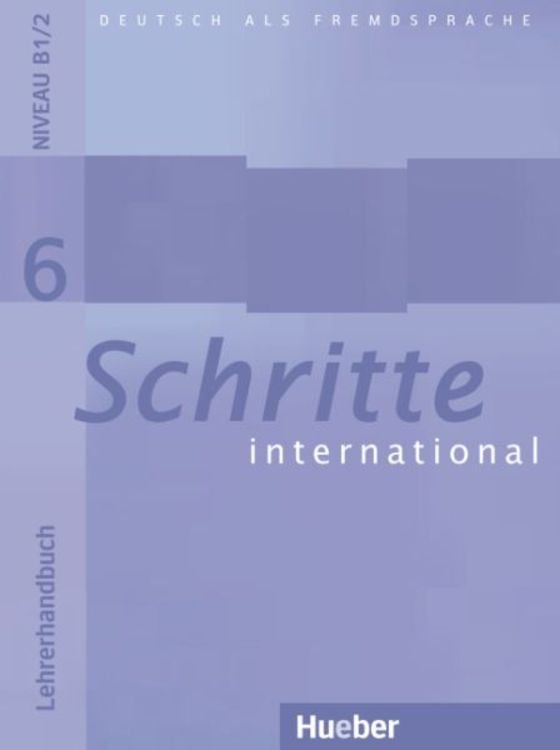 Produktbild: Schritte international 6. Lehrerhandbuch