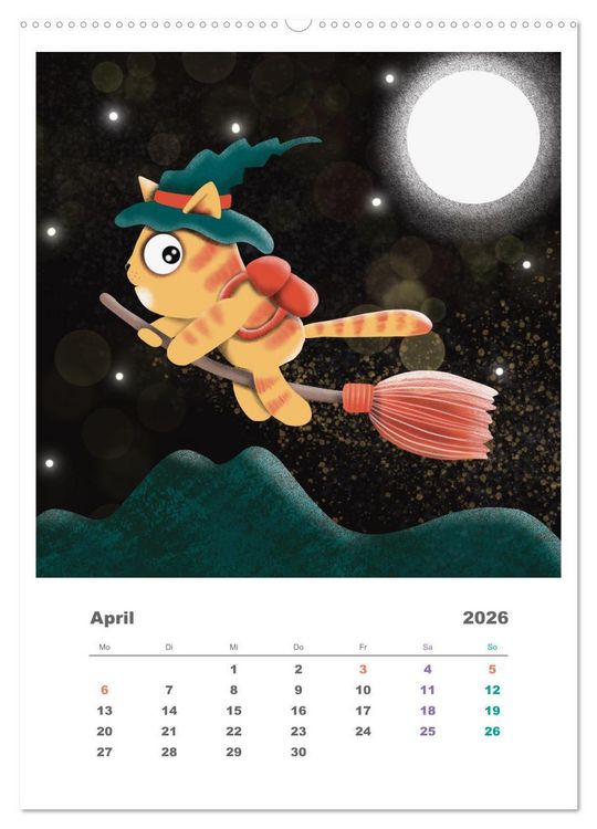 Produktbild: Leopold der Dritte - Ein Kater zum Knuddeln (hochwertiger Premium Wandkalender 2026 DIN A2 hoch), Kunstdruck in Hochglanz