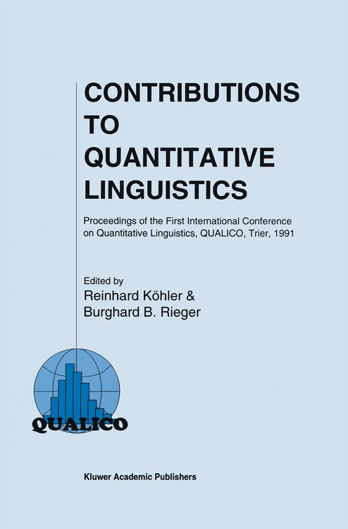 Produktbild: Contributions to Quantitative Linguistics