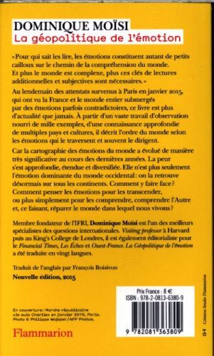 Produktbild: La g&eacute;opolitique de l'&eacute;motion