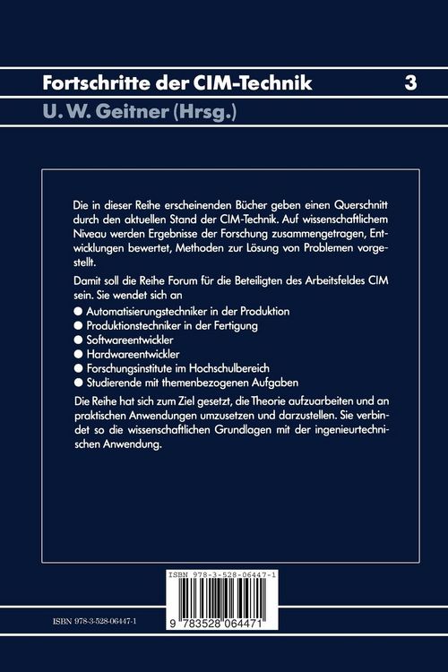 Produktbild: Wissensbasierter CIM-Leitstand