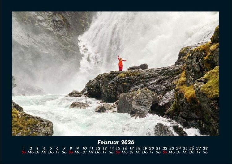 Produktbild: Wasserf&auml;lle 2026 Fotokalender DIN A4