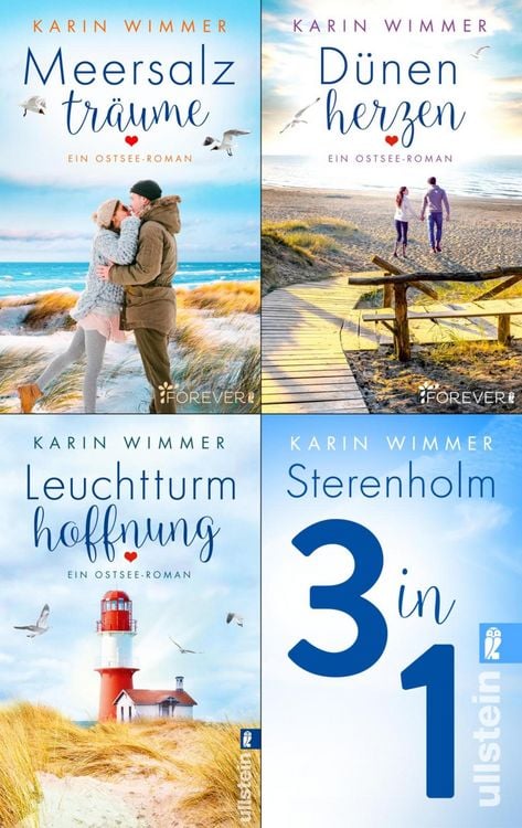 Produktbild: Meersalztr&auml;ume // D&uuml;nenherzen // Leuchtturmhoffnung