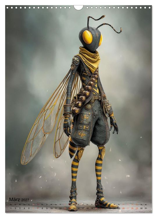 Produktbild: Insecta Fantastica (Wandkalender 2027 DIN A3 hoch), CALVENDO Monatskalender
