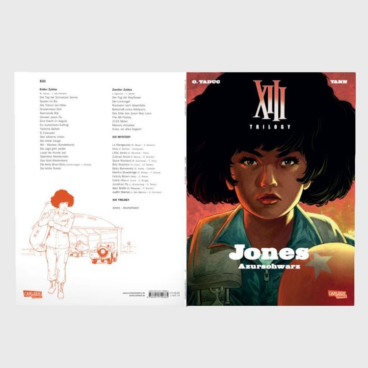 Produktbild: XIII Trilogy 1: Jones: Azurschwarz