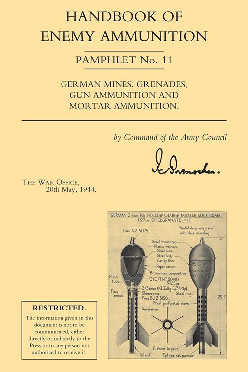 Produktbild: Handbook of Enemy Ammunition