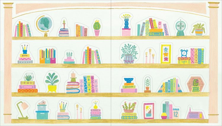 Produktbild: A Book Lover's Sticker Book