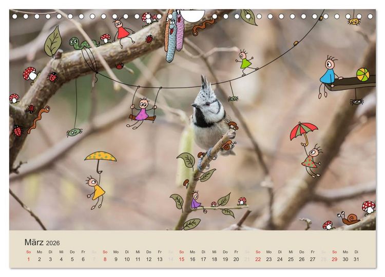 Produktbild: Das Leben der kleinen Pankies (Wandkalender 2026 DIN A4 quer), CALVENDO Monatskalender