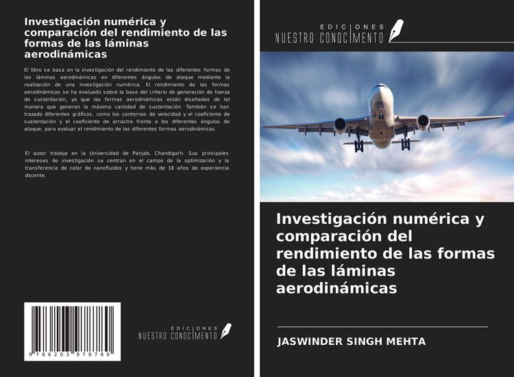 Produktbild: Investigaci&oacute;n num&eacute;rica y comparaci&oacute;n del rendimiento de las formas de las l&aacute;minas aerodin&aacute;micas