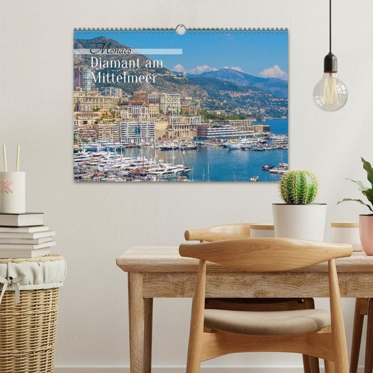 Produktbild: Monaco - Diamant am Mittelmeer (Wandkalender 2026 DIN A3 quer), CALVENDO Monatskalender