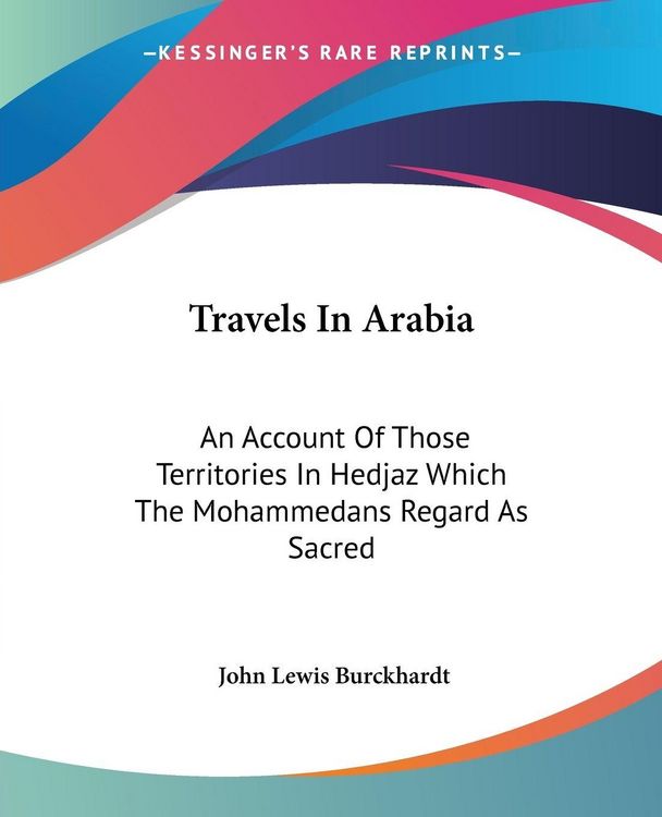 Produktbild: Travels In Arabia