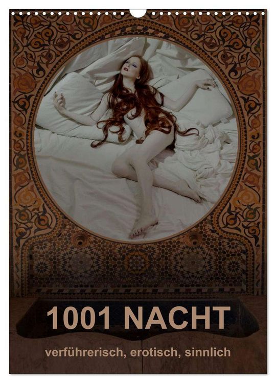 Produktbild: 1001 NACHT - verf&uuml;hrerisch, erotisch, sinnlich (Wandkalender 2026 DIN A3 hoch), CALVENDO Monatskalender