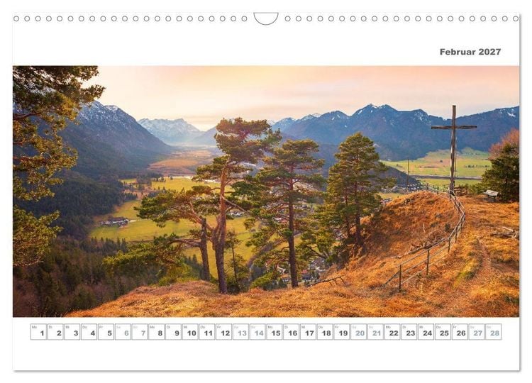Produktbild: Ab in die Berge - Aussichtspl&auml;tze in den M&uuml;nchner Hausbergen (Wandkalender 2027 DIN A3 quer), CALVENDO Monatskalender