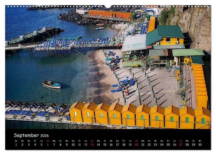 Produktbild: Amalfik&uuml;ste 2026 (hochwertiger Premium Wandkalender 2026 DIN A2 quer), Kunstdruck in Hochglanz