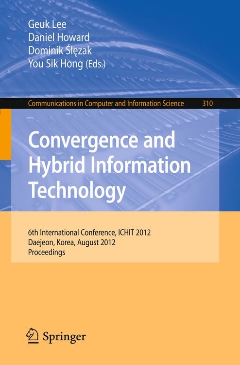 Produktbild: Convergence and Hybrid Information Technology