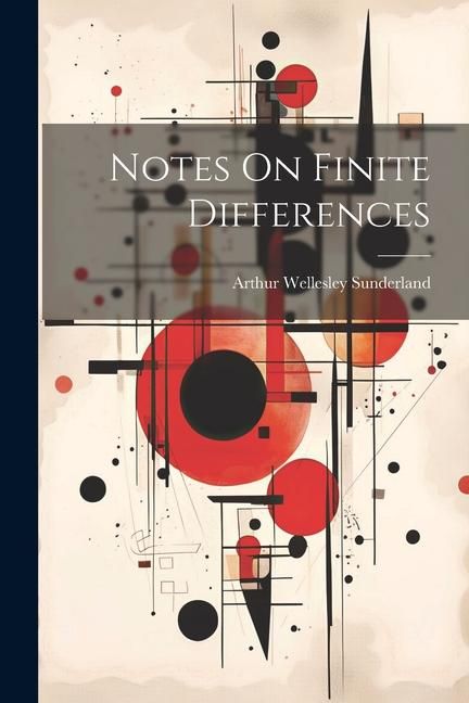 Produktbild: Notes On Finite Differences