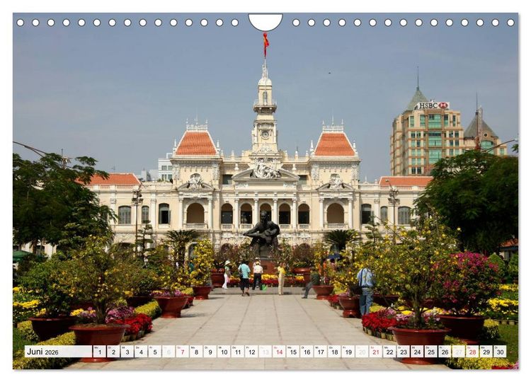 Produktbild: Vietnam (Wandkalender 2026 DIN A4 quer), CALVENDO Monatskalender