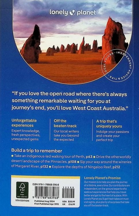Produktbild: Lonely Planet West Coast Australia