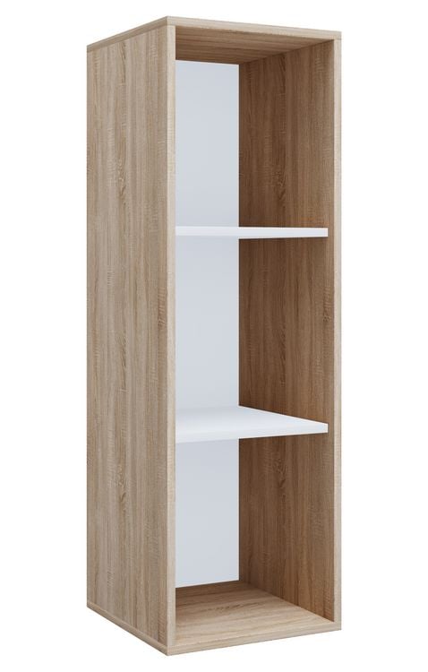 Produktbild: Holz B&uuml;ro Regal B&uuml;cher Ordner Aktenregal Lona l 3f