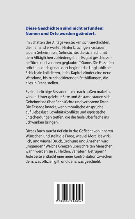 Produktbild: Unglaubliche Geschichten hinter br&uuml;chigen Fassaden