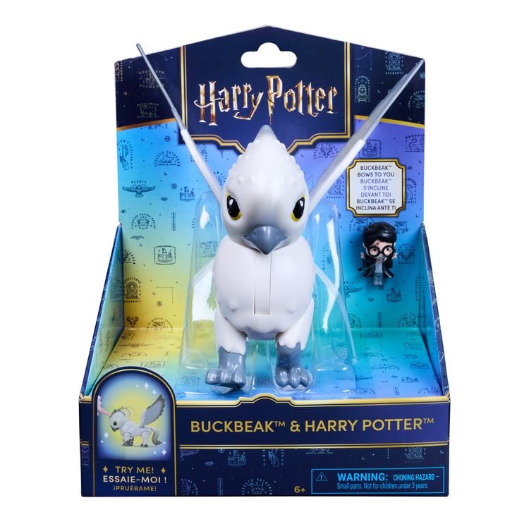 Produktbild: Spin Master Sammelfigur Harry Potter Wizarding World MMM Harry & Seidenschnabel