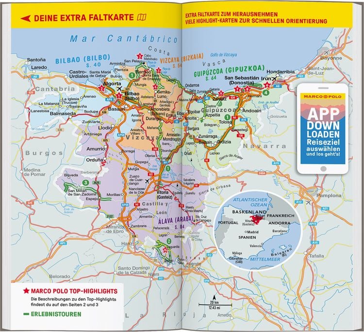 Produktbild: MARCO POLO Reiseführer Baskenland, Bilbao