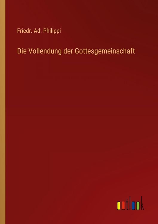Produktbild: Die Vollendung der Gottesgemeinschaft