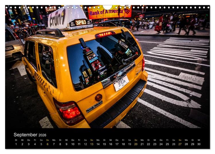Produktbild: New York Shoots (Wandkalender 2026 DIN A3 quer), CALVENDO Monatskalender