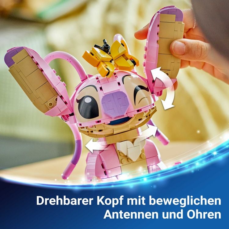 Produktbild: LEGO | Disney Angel 43257 Lilo & Stitch Figur, Spielzeug zum Bauen