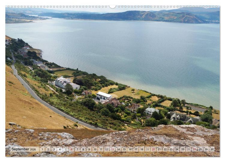 Produktbild: Gogledd Cymru - Nord-Wales (Wandkalender 2026 DIN A2 quer), CALVENDO Monatskalender