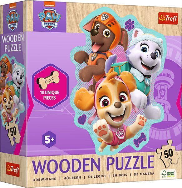 Produktbild: Holz Puzzle Junior 50 - Paw Patrol