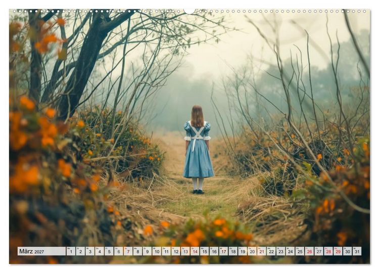 Produktbild: Der Zauberer von Oz &ndash; Die Reise zwischen Welten (Wandkalender 2027 DIN A2 quer), CALVENDO Monatskalender