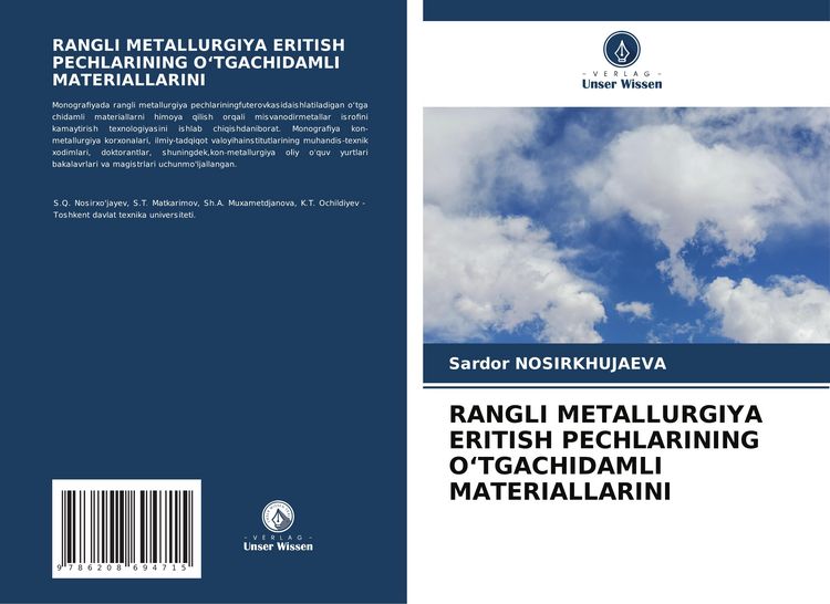 Produktbild: Rangli Metallurgiya Eritish Pechlarining O&iquest;tgachidamli Materiallarini